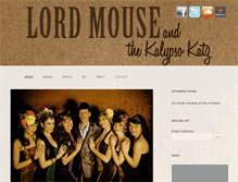 Tablet Screenshot of lordmouseandthekalypsokatz.com